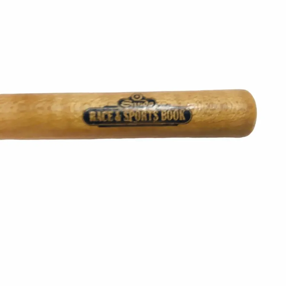 Vtg GENUINE SANDS CASINO LAS VEGAS SPORTS BOOK BASEBALL BAT PEN Souvenir No INK